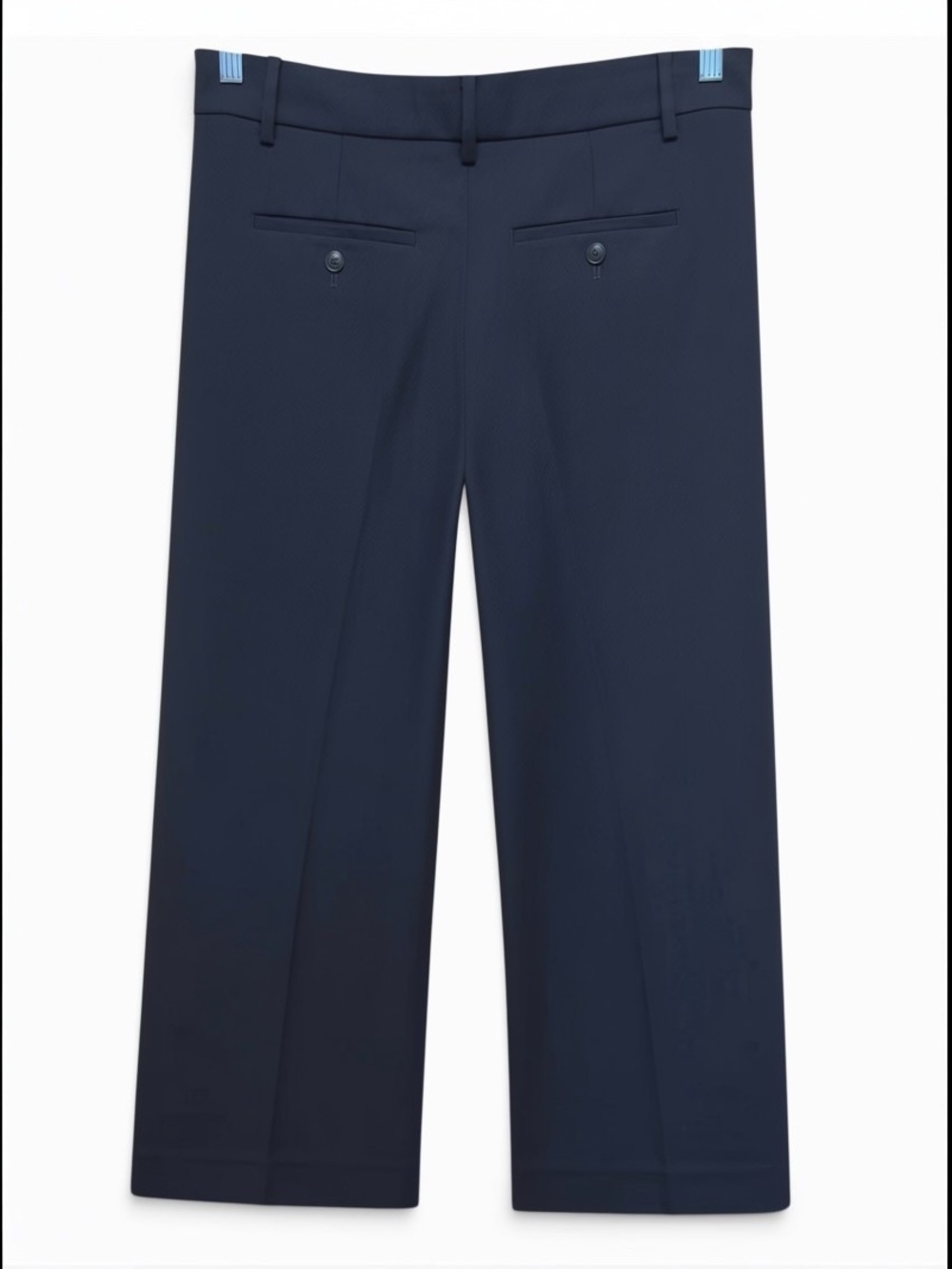 Madewell Kick Out Crop Pants Wool Blend Twill Size 6 - Picture 7 of 15